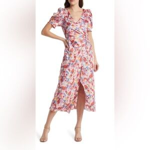 Vibrant Floral Maxi Dress